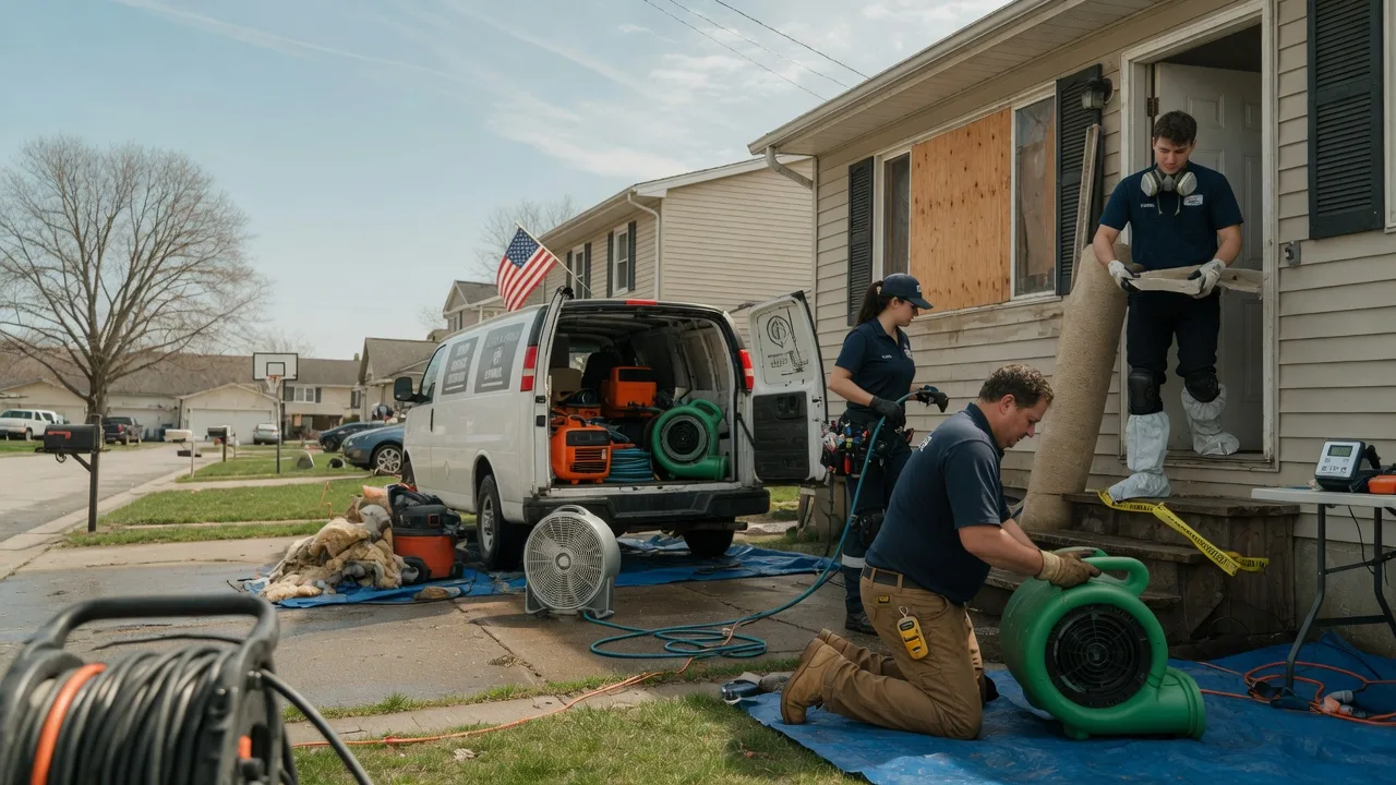 Water Damage Restoration in Dalton, OH near me